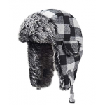 Black Trapper Hat Winter