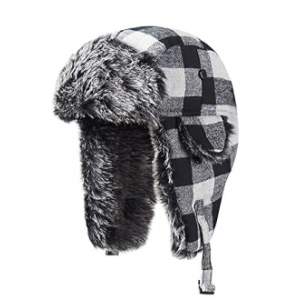 Black Trapper Hat Winter